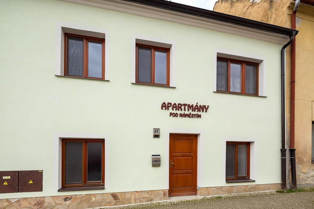 Apartmany Pod Namestim Telč Buitenkant foto