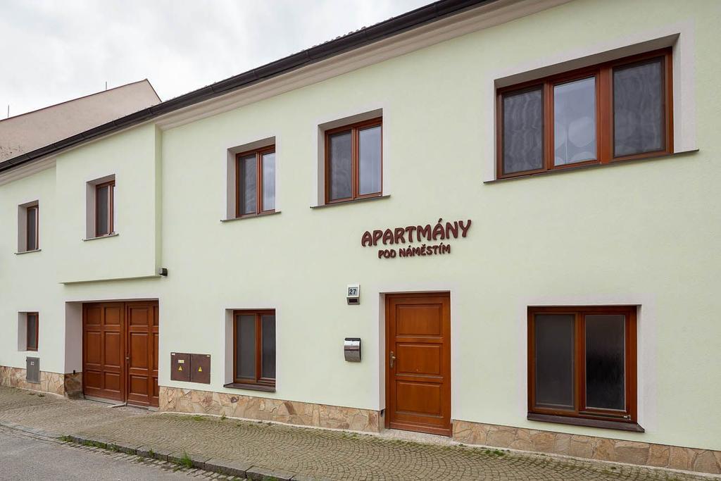 Apartmany Pod Namestim Telč Buitenkant foto