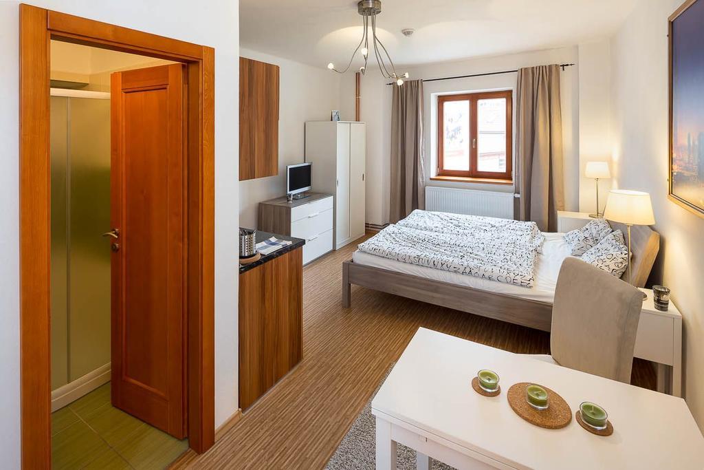 Apartmany Pod Namestim Telč Buitenkant foto